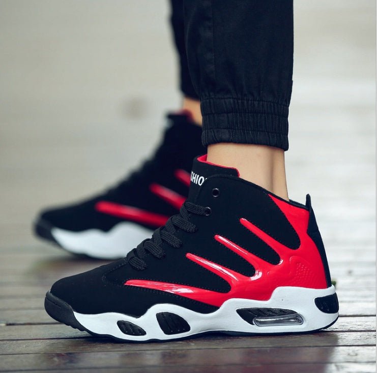 Men's Air Cushion Basketball Sneakers – Wear-Resistant & Stylish Performance Shoes - CasualFlowshop
