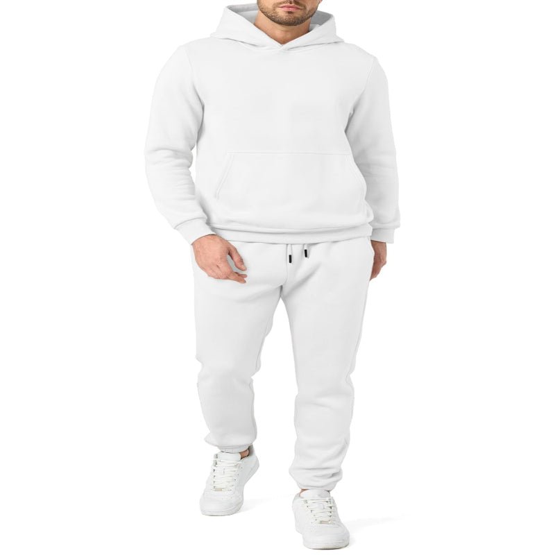 Men’s Relaxed Fit Jogger Set – Soft Hoodie & Sweatpants 2 - Piece Outfit - CasualFlowshop