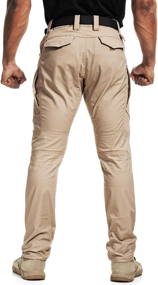 Men's Tactical Ripstop Cargo Pants β Outdoor Hiking & Work Trousers - CasualFlowshop