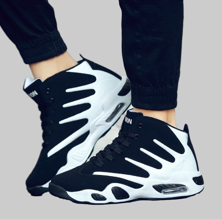 Men's Air Cushion Basketball Sneakers – Wear-Resistant & Stylish Performance Shoes - CasualFlowshop