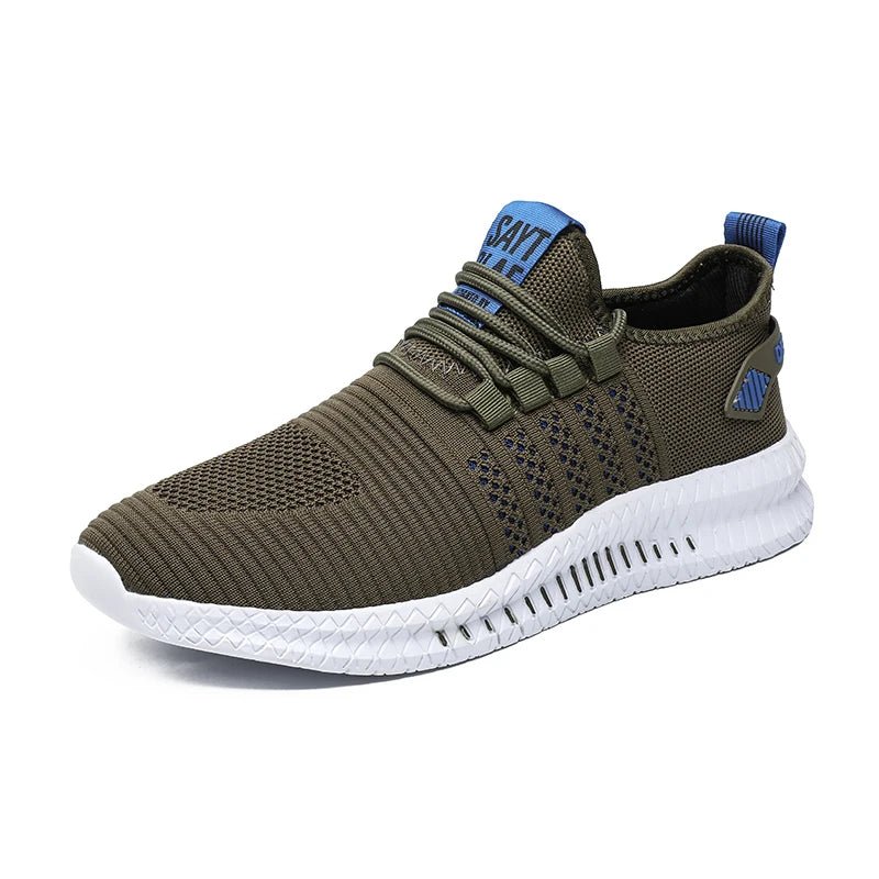 Flexible Jogging Shoes for Men – Breathable Mesh Sneakers with Cushioned Sole - CasualFlowshop