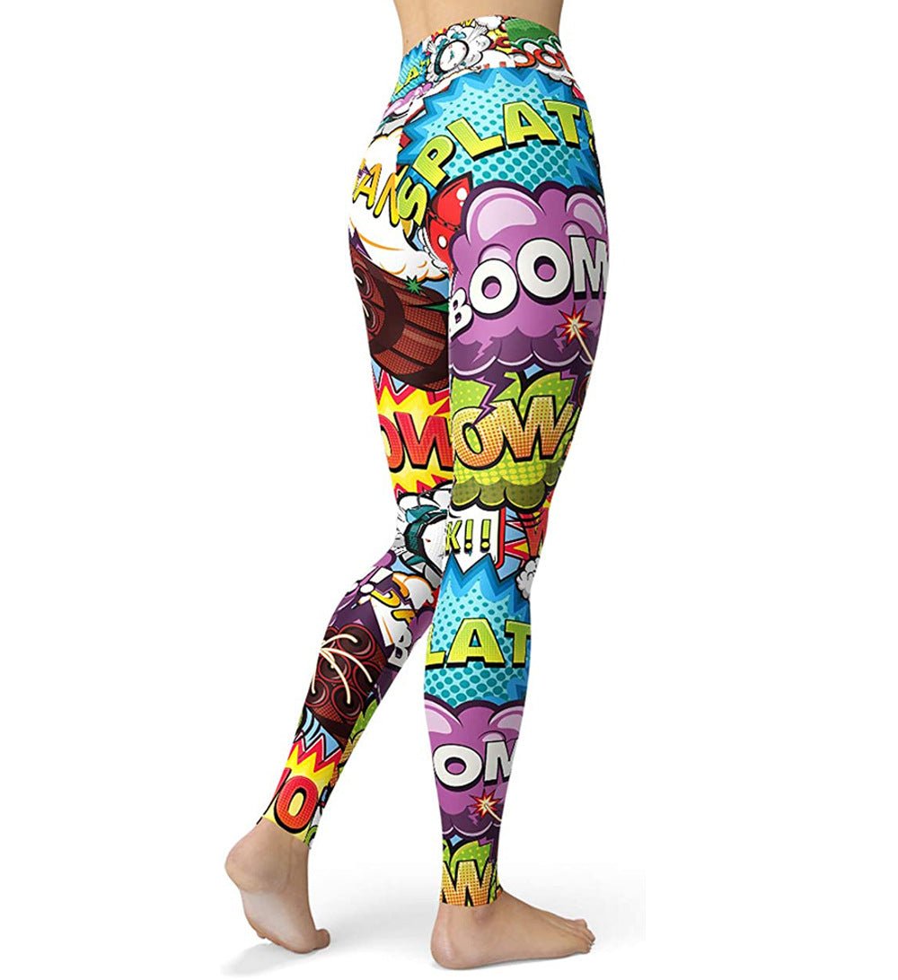 High - Waist Yoga Leggings – Compression Fit for Women - CasualFlowshop