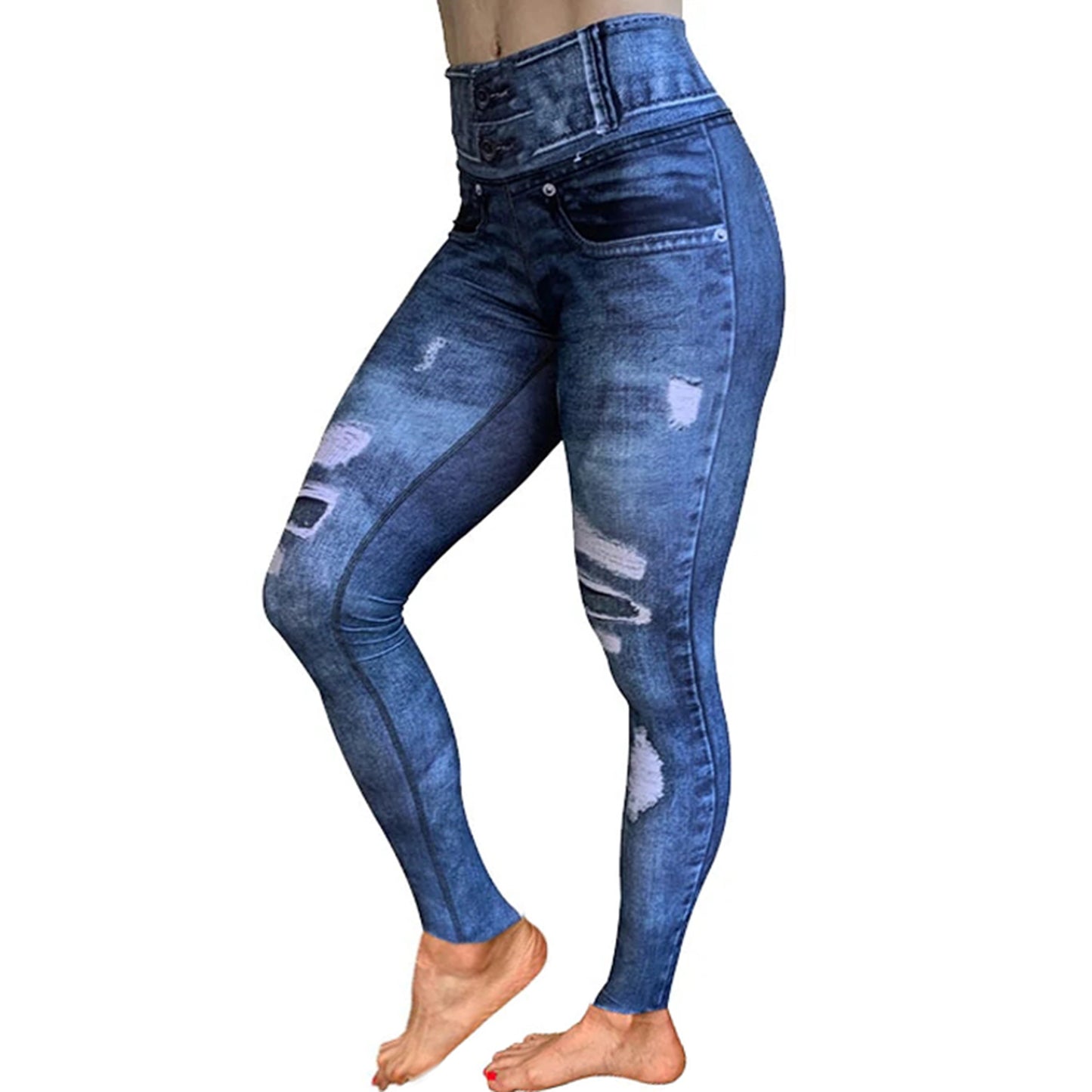 High - Waist Yoga Leggings – Compression Fit for Women - CasualFlowshop