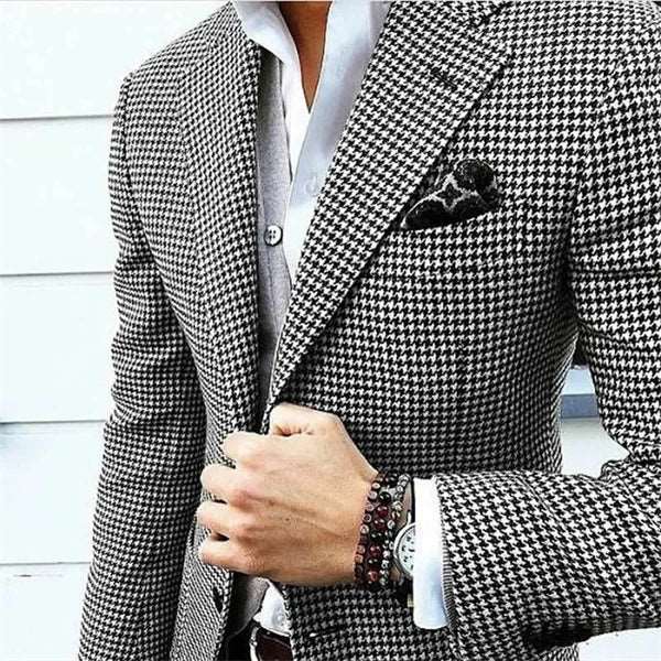 Effortless Elegance: Explore Our Slim Fit Men's Suit Jackets - CasualFlowshop