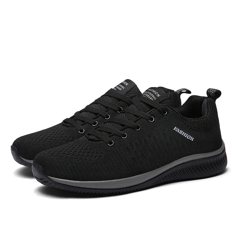 Flexible Jogging Shoes for Men – Breathable Mesh Sneakers with Cushioned Sole - CasualFlowshop