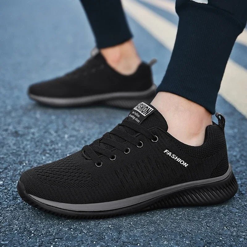 Flexible Jogging Shoes for Men – Breathable Mesh Sneakers with Cushioned Sole - CasualFlowshop