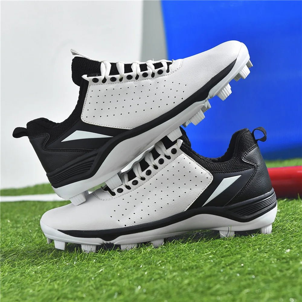Men’s Non - Slip Baseball Training Shoes – Long Spikes & Turf Cleats - CasualFlowshop