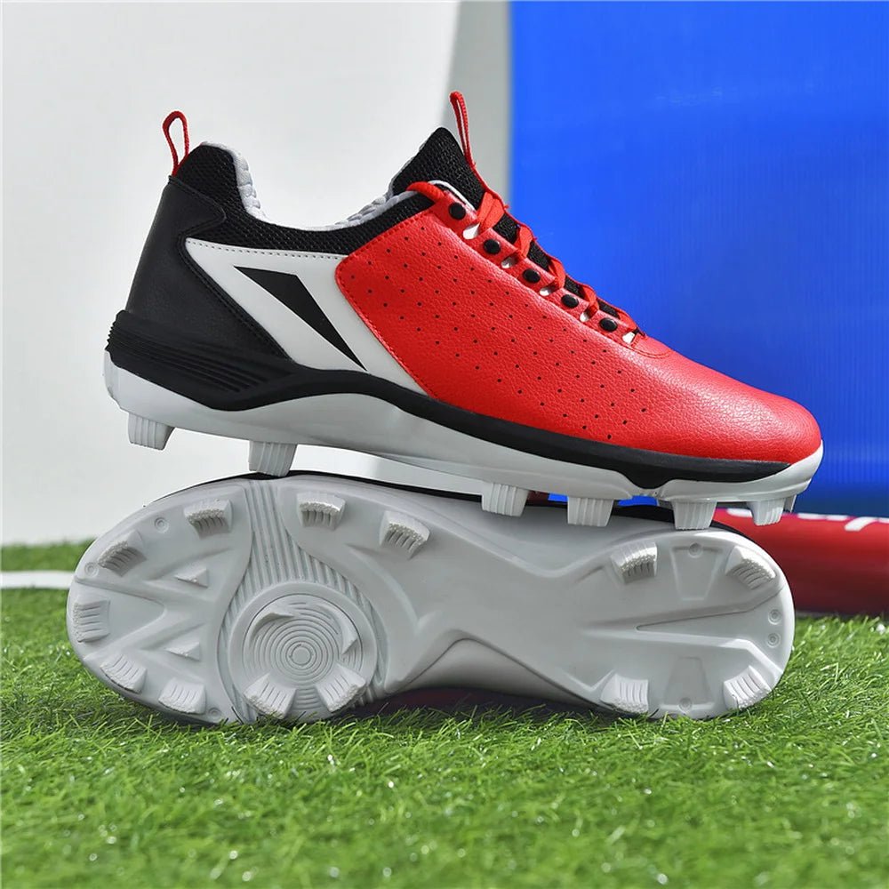Men’s Non - Slip Baseball Training Shoes – Long Spikes & Turf Cleats - CasualFlowshop