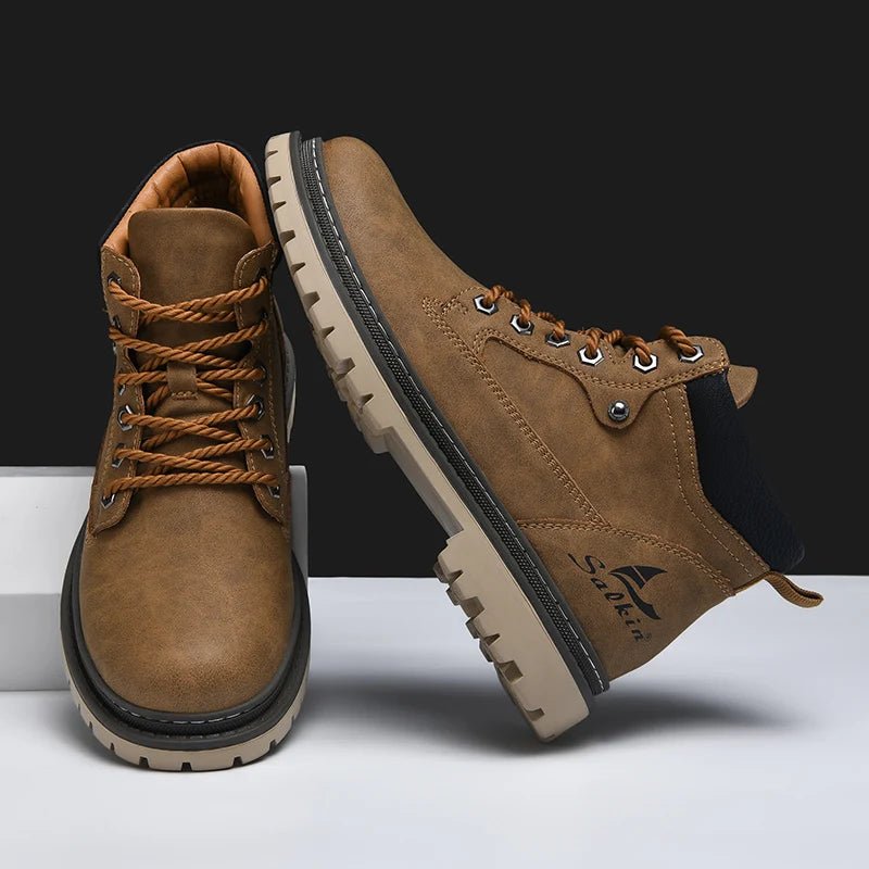 Durable Outdoor Couple Fashion Boots – Stylish and Adventure - Ready - CasualFlowshop