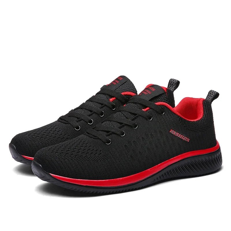 Flexible Jogging Shoes for Men – Breathable Mesh Sneakers with Cushioned Sole - CasualFlowshop