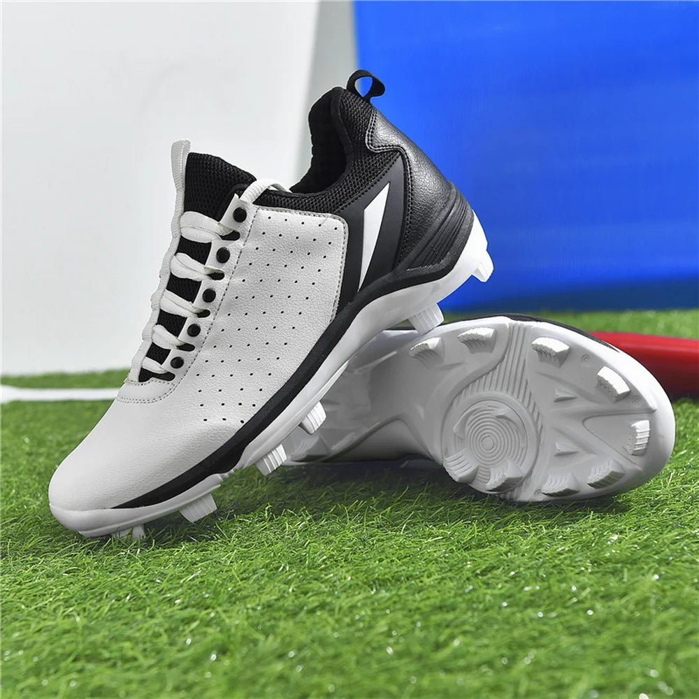 Men’s Non - Slip Baseball Training Shoes – Long Spikes & Turf Cleats - CasualFlowshop