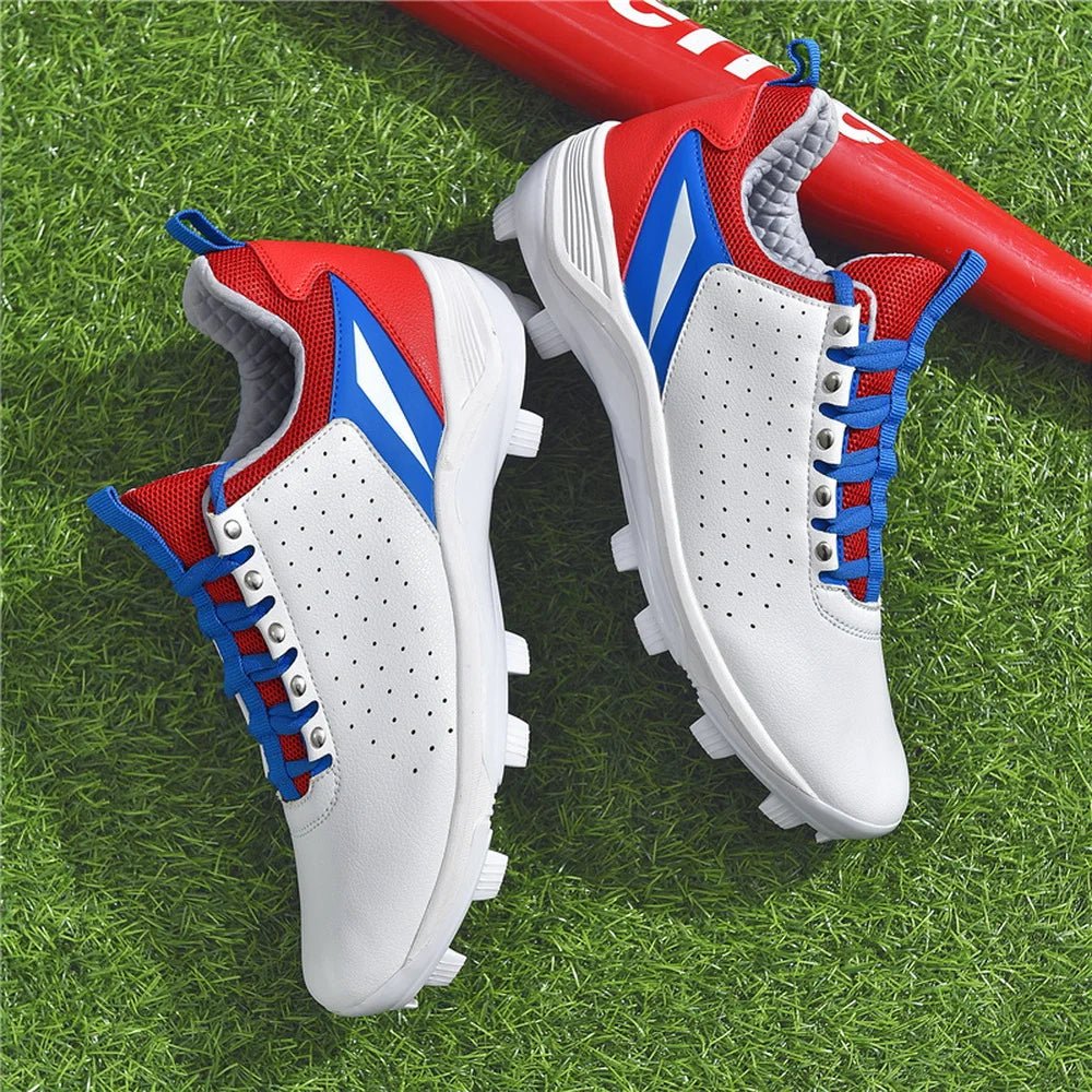 Men’s Non - Slip Baseball Training Shoes – Long Spikes & Turf Cleats - CasualFlowshop