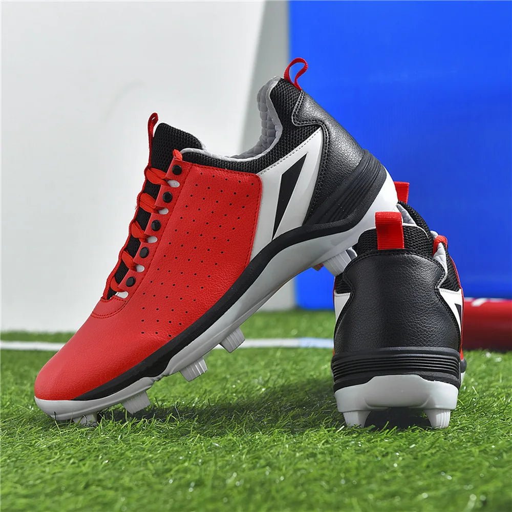 Men’s Non - Slip Baseball Training Shoes – Long Spikes & Turf Cleats - CasualFlowshop