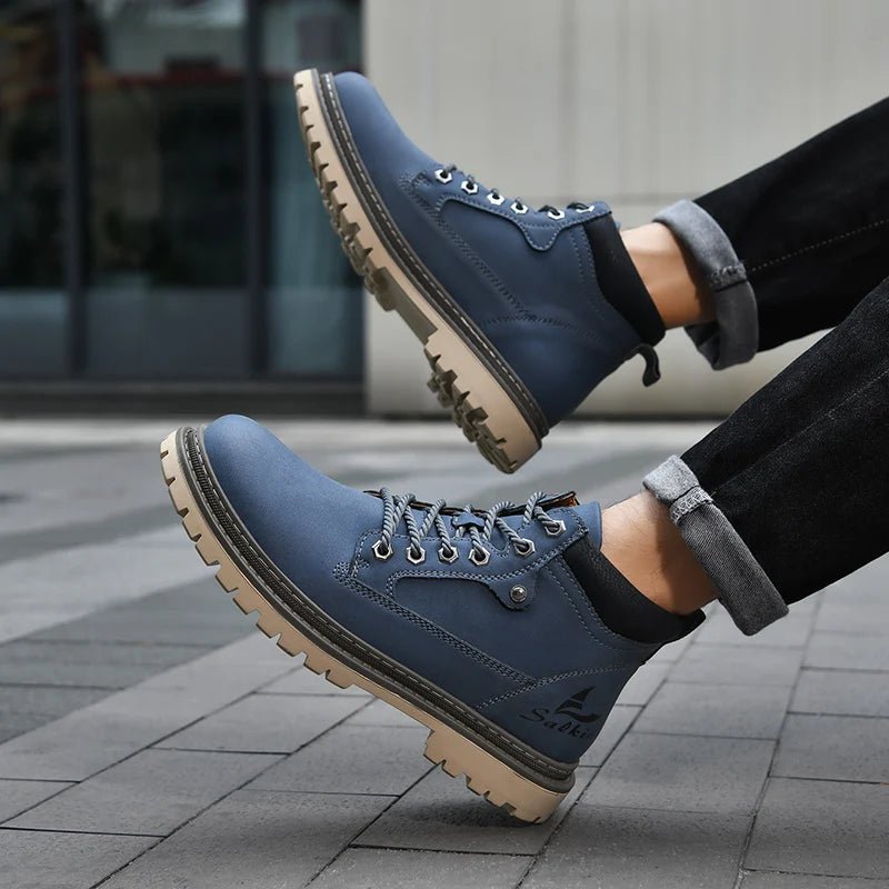 Durable Outdoor Couple Fashion Boots – Stylish and Adventure - Ready - CasualFlowshop
