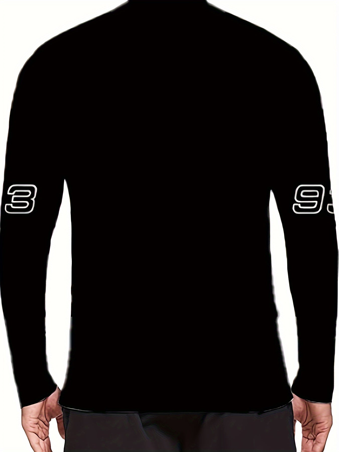 Men's vintage-inspired crew neck T-shirt with a unique printed design, made from 100% polyester.