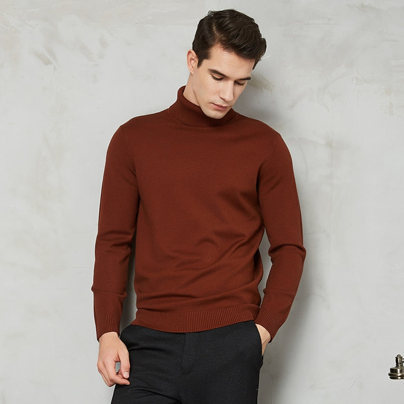 Men with a sweater: Casual New Turtleneck Sweater in CasualFlowshop 