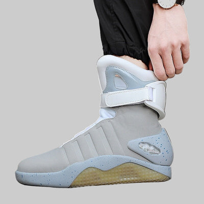 Men’s LED High-Top Sneakers – Step Into Light, Style & Comfort