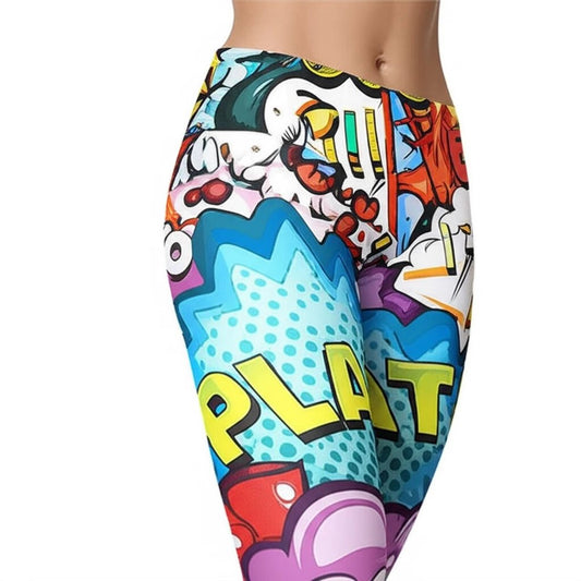 High - Waist Yoga Leggings – Compression Fit for Women - CasualFlowshop