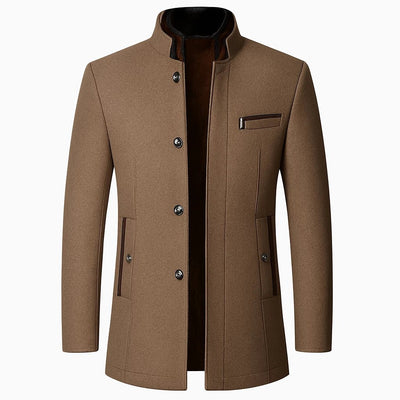 Gabardina de lana de cachemira para hombre para invierno