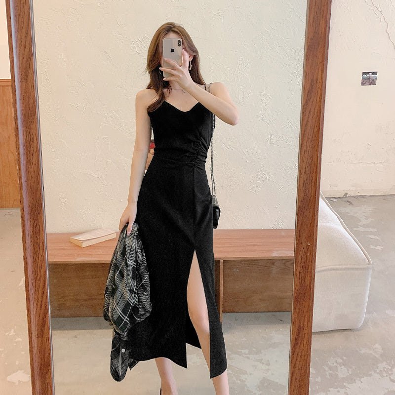 Women's Summer Suspender Maxi Dress – Casual & Breezy Look - CasualFlowshop