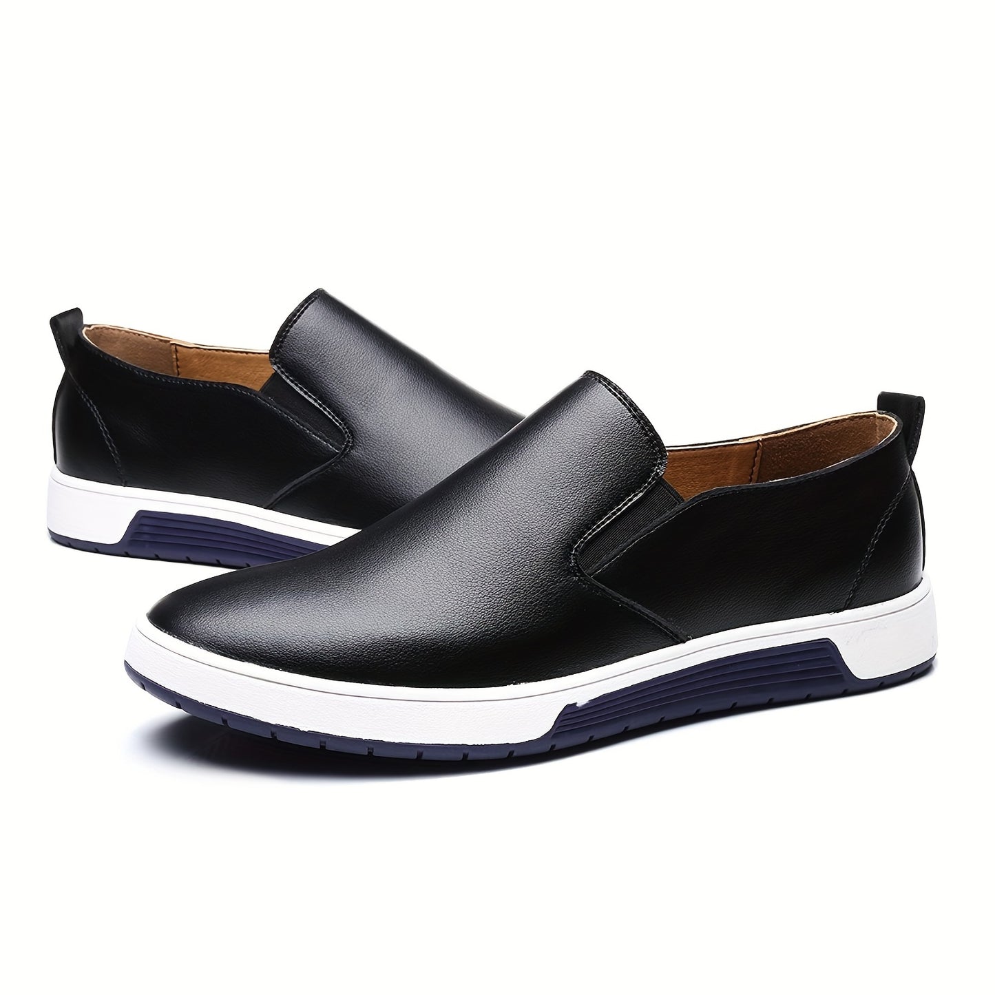 Step into Simplicity with Minimalist Flat Loafers Shoes for Every Occasion - Men's Shoes-CasualFlowshop 