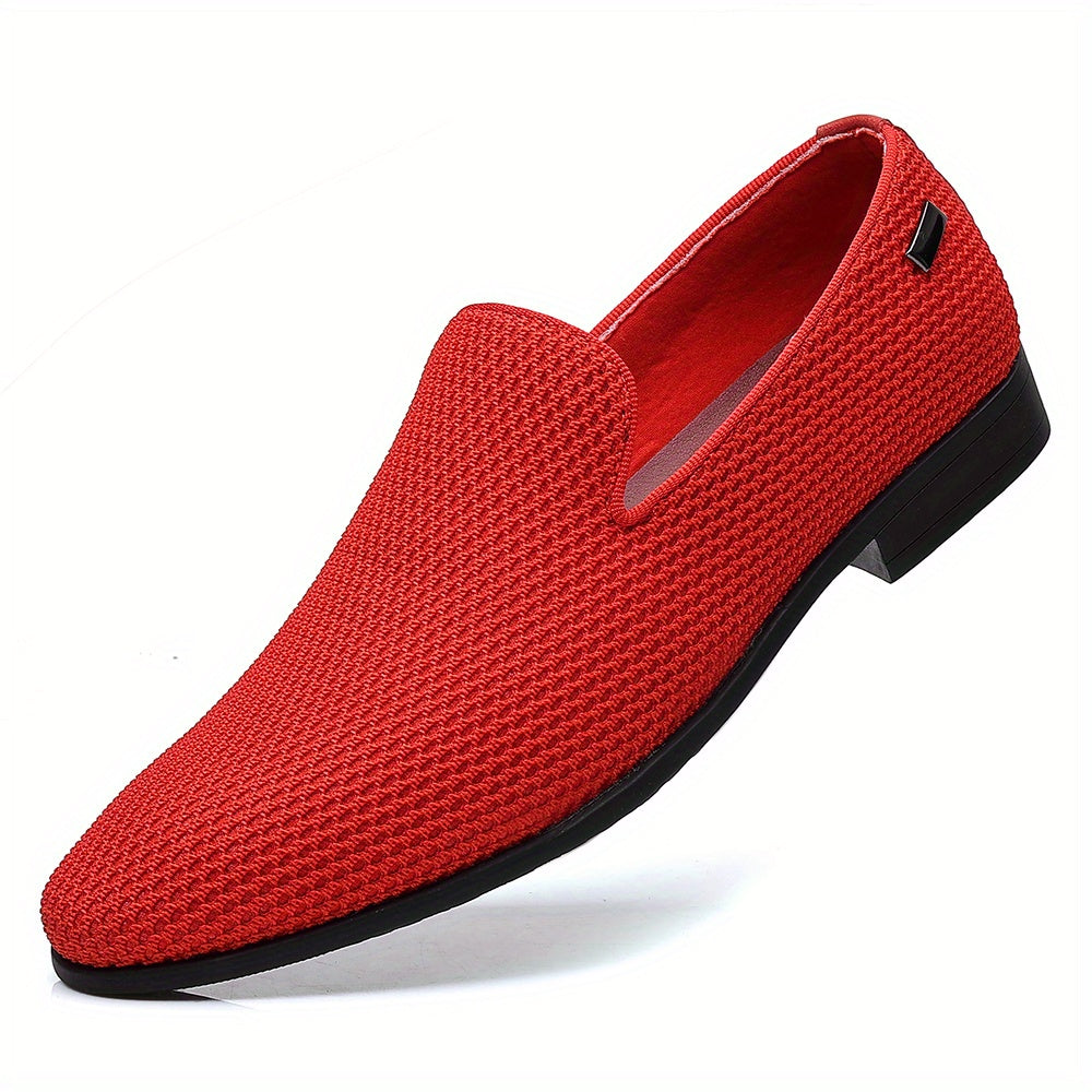 A pair of minimalist flat loafers shoes in a sleek design, perfect for any occasion - CasualFlowshop