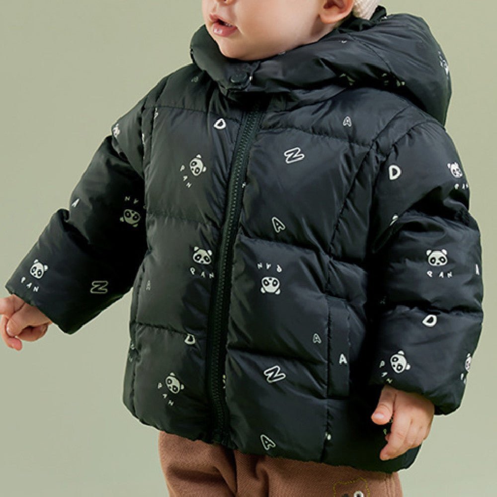 Image of Panda Down Jacket for Kids - Onliene At Casualflowshop
