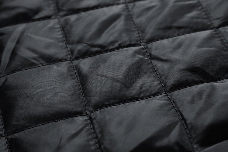 American Baseball Jacket with casual embroidery stitching, ribbed cuffs, and classic design in multiple colors.