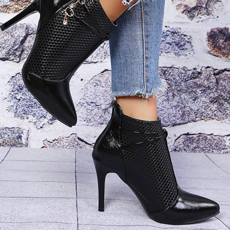 Women's Thigh - High Stiletto Boots – Pointed Toe Party Heels - CasualFlowshop