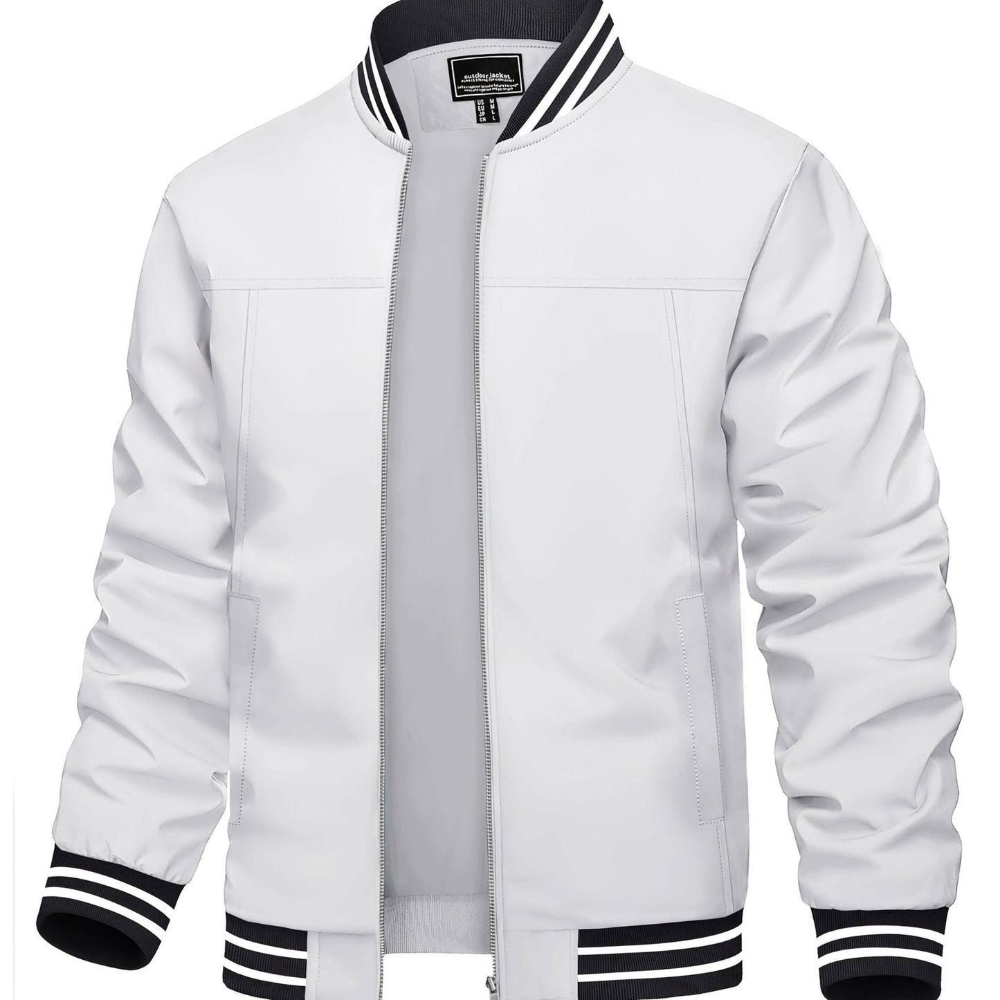 🧥 Men's Lightweight Windproof Bomber Jacket – Style Meets Performance - CasualFlowshop