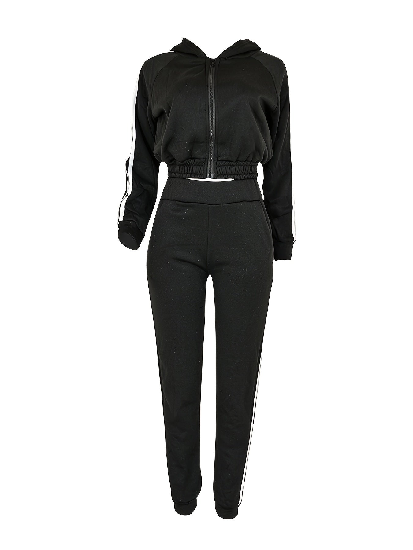 a woman with a Trim Jogger Pants Outfits - casualflowshop