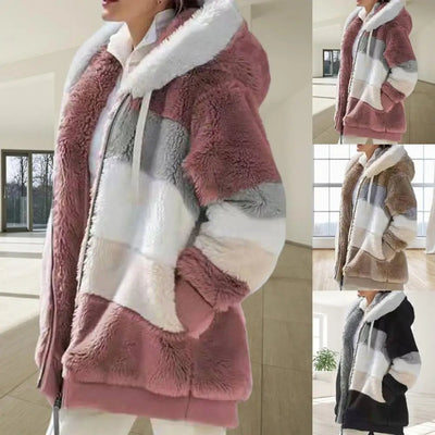 Lo último en abrigo cálido con capucha y detalle de cordón: su elección ideal para mantenerse cómodo y elegante