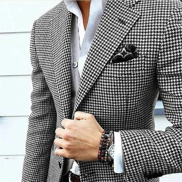 Effortless Elegance: Explore Our Slim Fit Men's Suit Jackets - Art in Attire-CasualFlowshop 