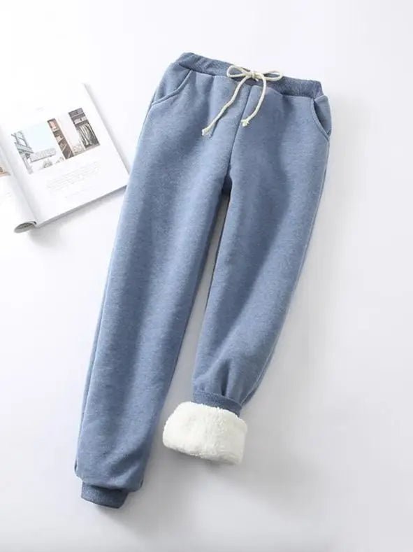 Experience Unparalleled Warmth and Style with Women's Thickened Cashmere Pants - CasualFlowshop