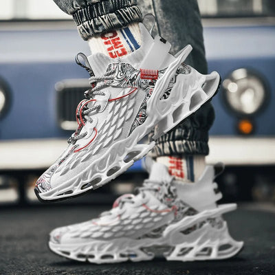 Zapatillas deportivas de lujo para hombre: transpirables y elegantes