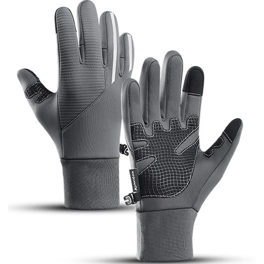 Motorcycle Gloves Moto Gloves Winter Thermal Fleece Lined Winter Waterproof Touch Screen Non - slip Motorbike Riding Gloves - CasualFlowshop