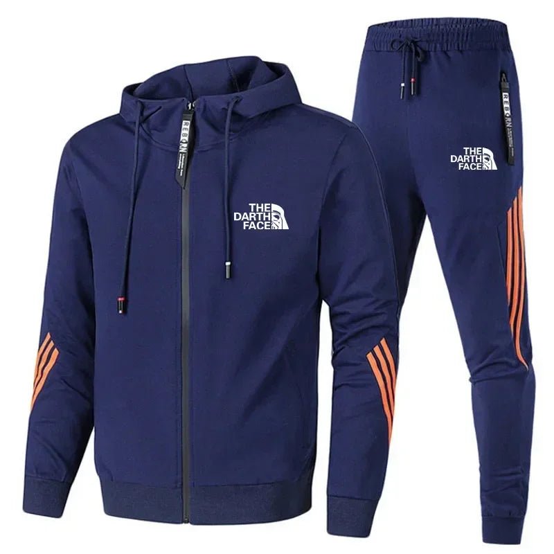 Men's Harajuku Tracksuit – Stylish two-piece set featuring a sleek jacket and trousers, for casual and sporty occasions