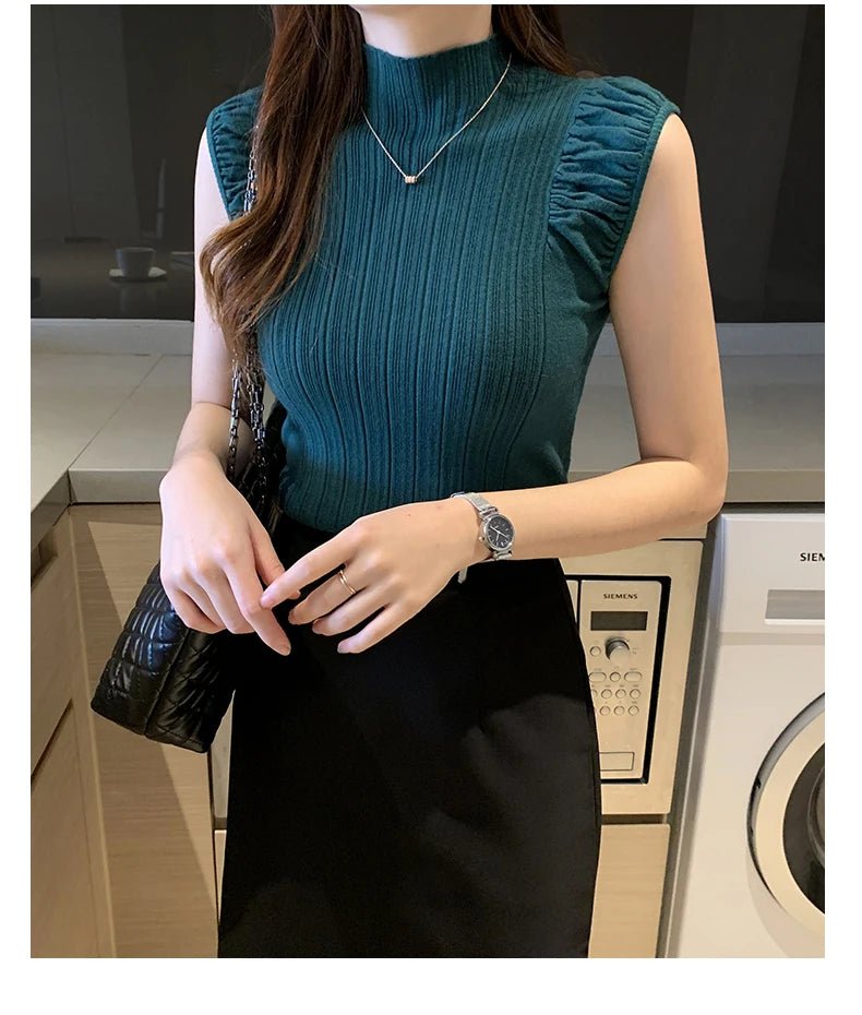 Knitted Jumper Sweater Blouse: Elevate Your Style and comfortable - CasualFlowshop