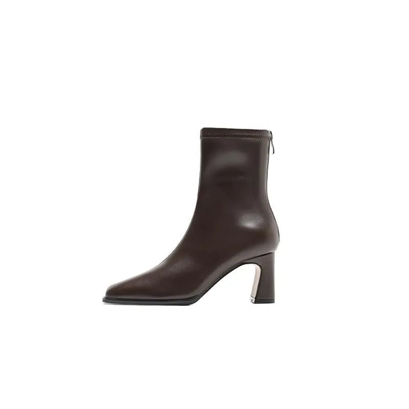 High heeled women's short boots for any occasion - CasualFlowshop