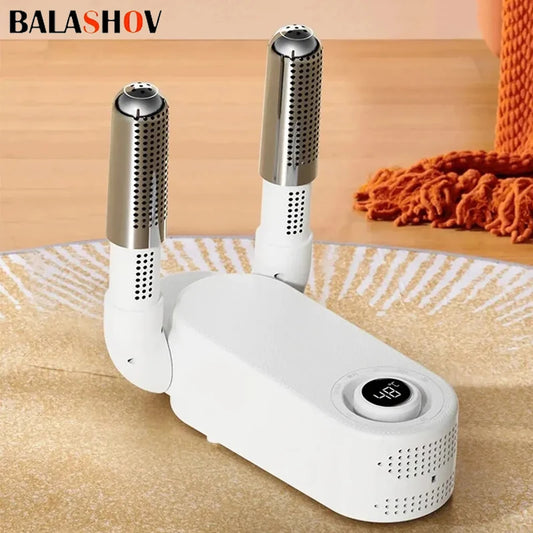 Electric Shoe Dryer – Fast drying, odor removal, and warm air circulation.
