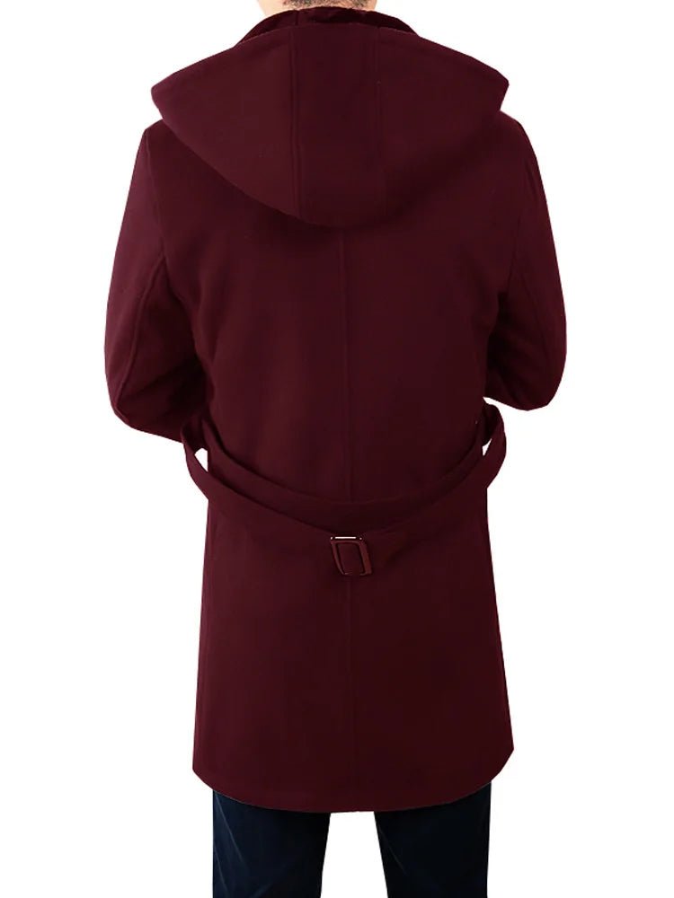 Men’s premium wool overcoat – elegant winter coat with tailored fit and classic style