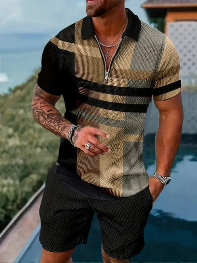 Conjunto de playa casual para hombre – Ligero, cómodo y con estilo veraniego

