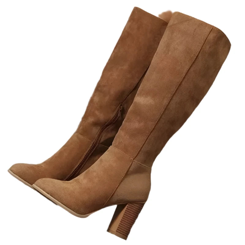Image of Winter Point Toe Boots for women - at casualflowshop