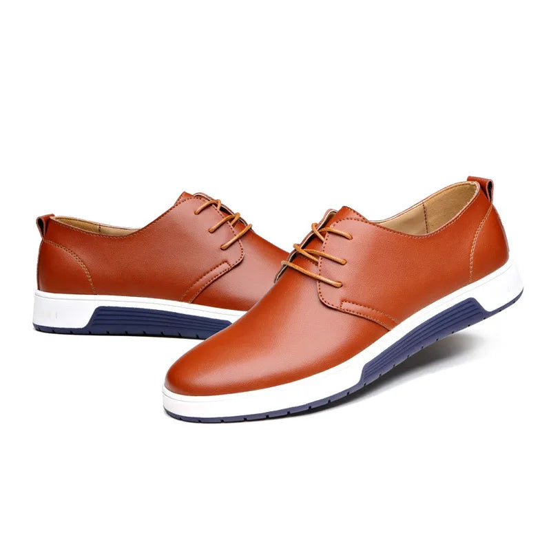 Men's Breathable Oxford Dress Shoes -  Casualflowshop