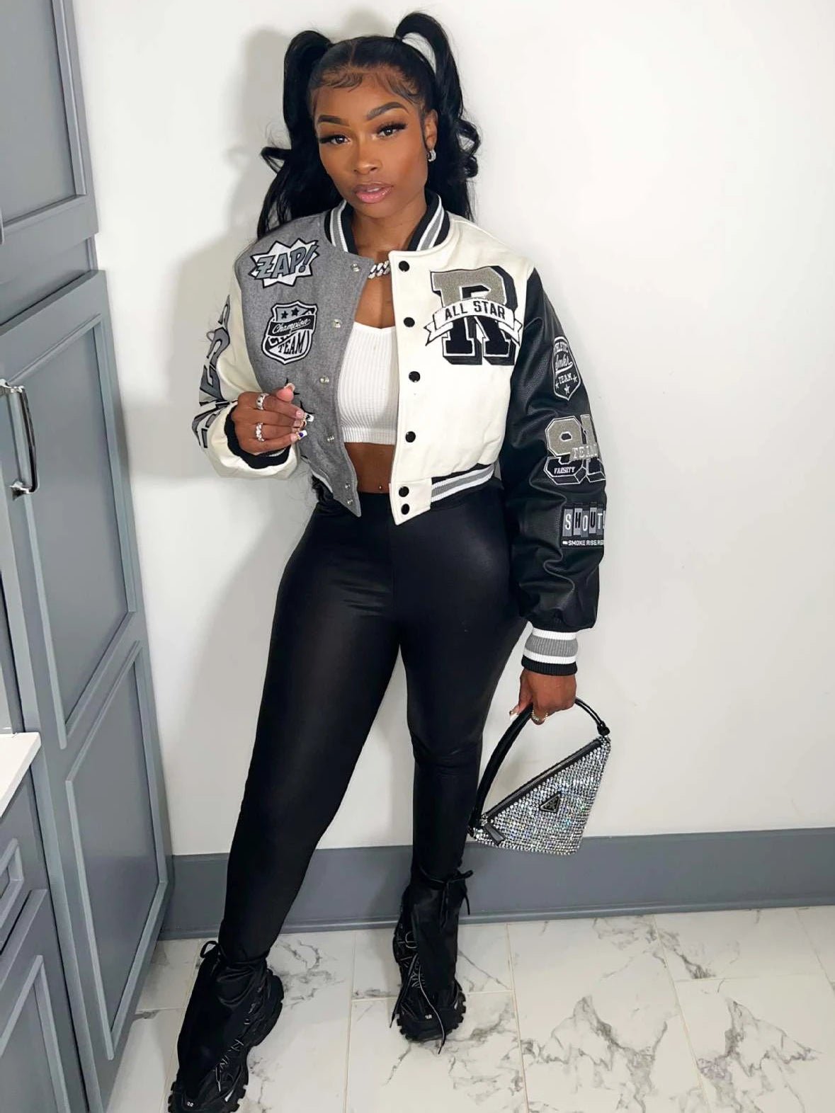 Image of Streetwear Racing Bomber Jacket -  At Casualflowshop 