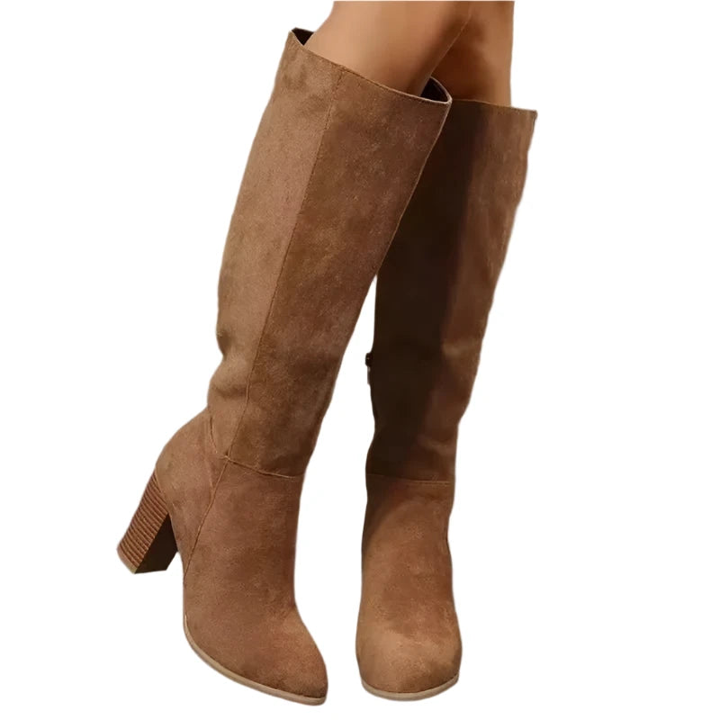 Image of Winter Point Toe Boots for women - at casualflowshop