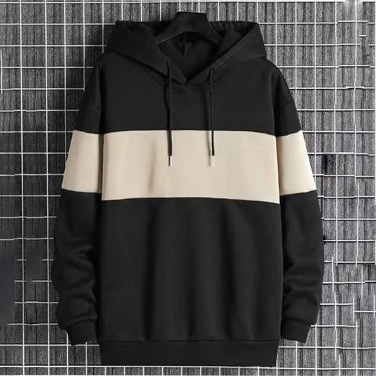 Elevate Your Style: Exclusive Patchwork Hoodie Sweater for Men - CasualFlowshop