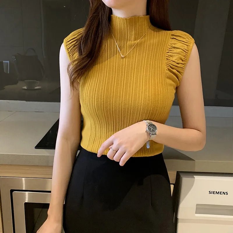 Knitted Jumper Sweater Blouse: Elevate Your Style and comfortable - CasualFlowshop