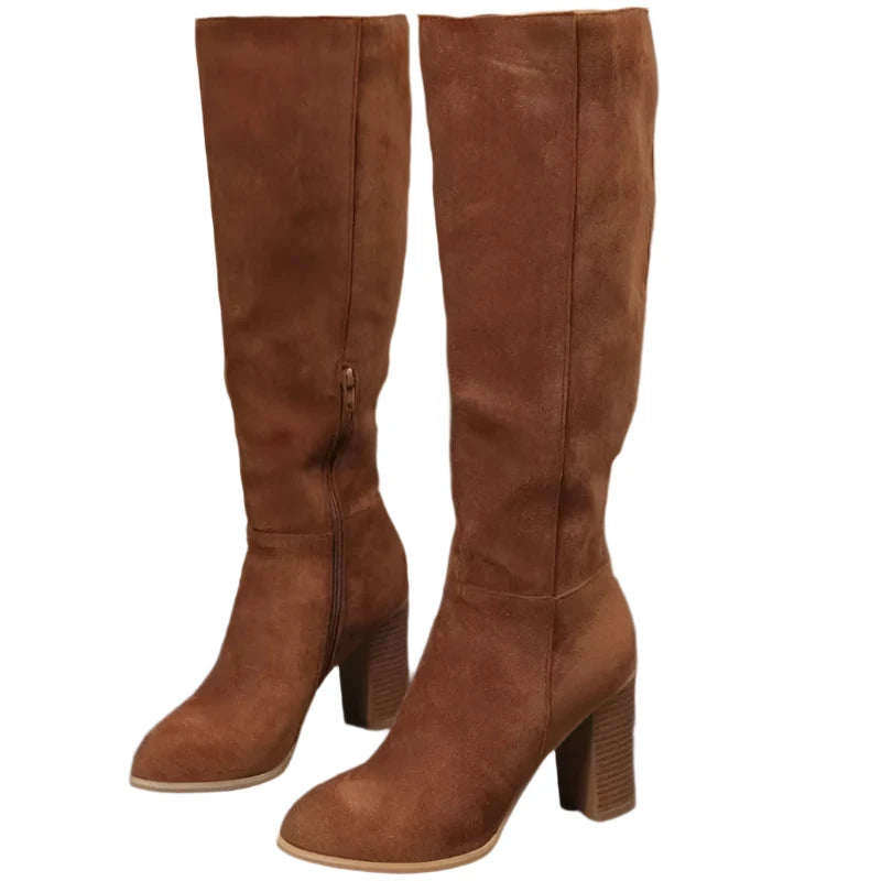 Image of Winter Point Toe Boots for women - at casualflowshop