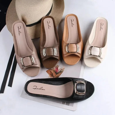Sandalias planas de lujo: elegancia y comodidad para el día a día